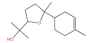 2-[5-Methyl-5-(4-methyl-3-cyclohexen-1-yl)-tetrahydro-2-furanyl]propan-2-ol
